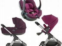 Детская коляска Stokke Trailz 3 в 1 + база изофикс