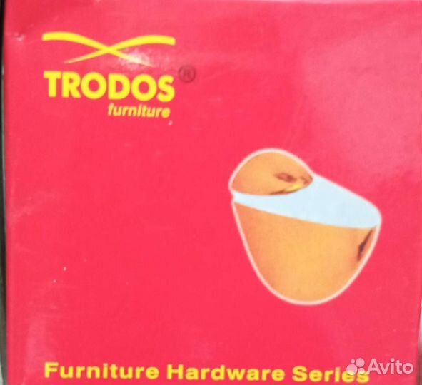 Держатель для стеклянных полок trodos