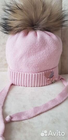 Шапка зимняя 0-6 мес