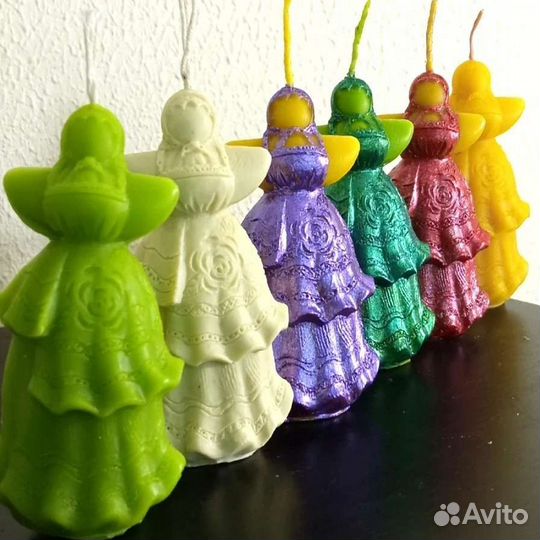 Восковые свечи на Масленницу