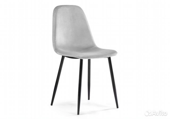 Стул для кухни Lilu светло-серый / черный