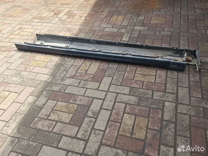 Opel vectra c пластиковые накладки на порог