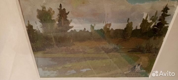 Картина маслом этюд