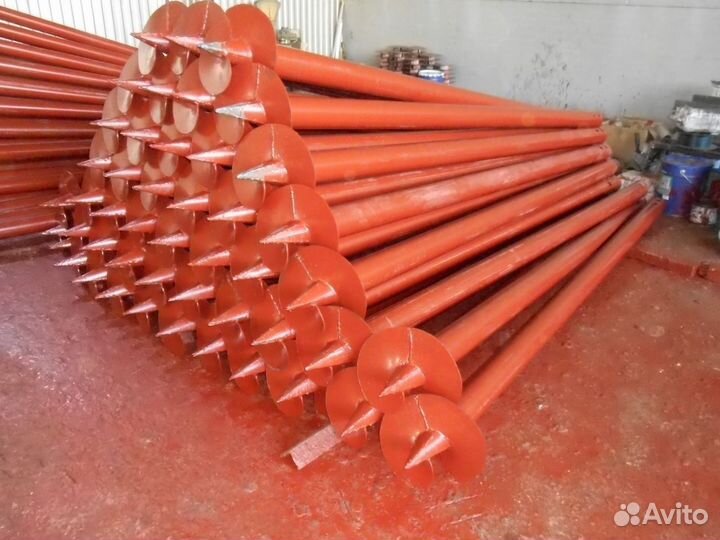 Сваи винтовые 108х3000мм