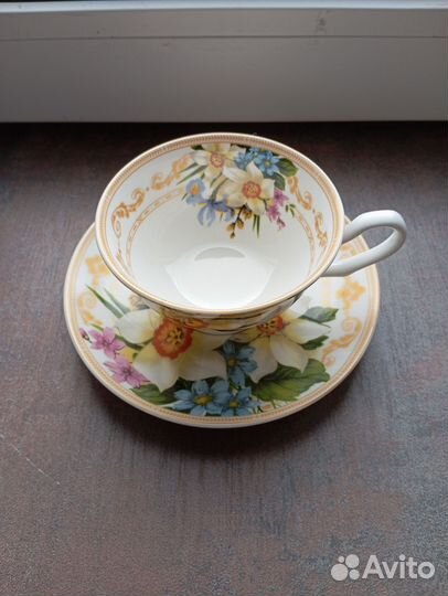 Подарочный набор чашка с блюдцем