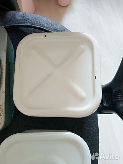 Лотки - контейнеры эмалированные