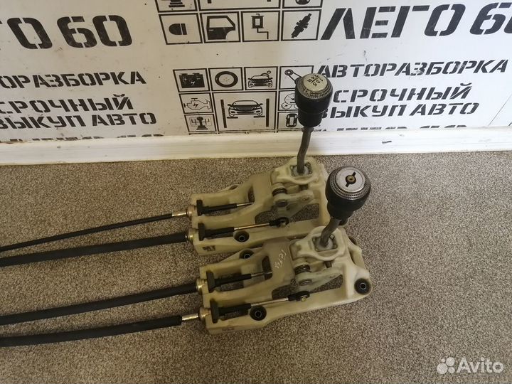 Кулиса кпп с тросами для Hyundai Getz