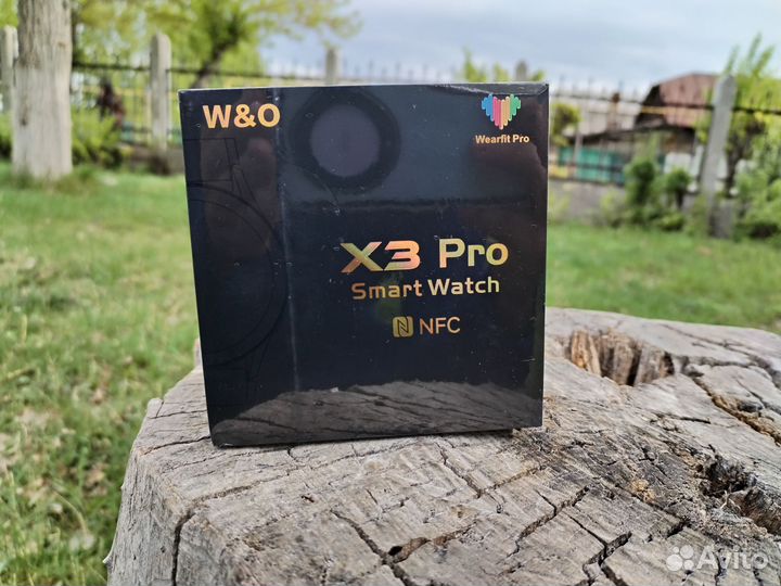 Смарт часы X3 PRO black