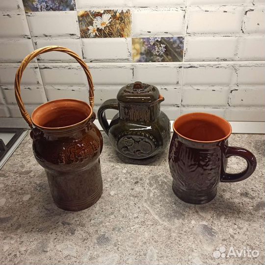 Кувшин, Ваза, Кружка керамика