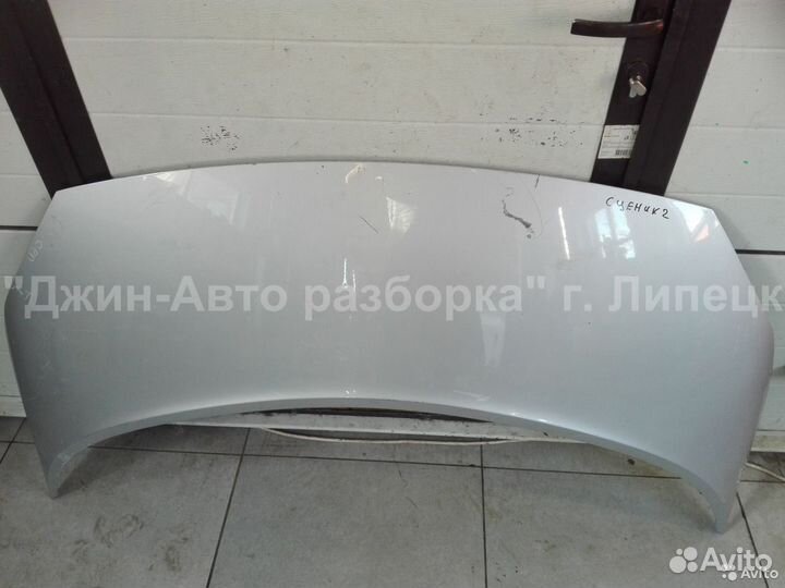 Капот сценик 2 Scenic 2 рестайлинг