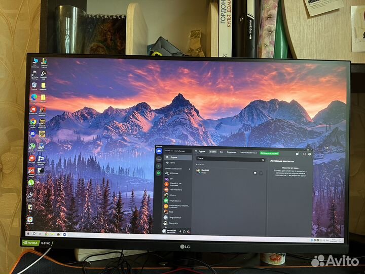 LG UltraGear 27GN800-B 2k hdr 144гц
