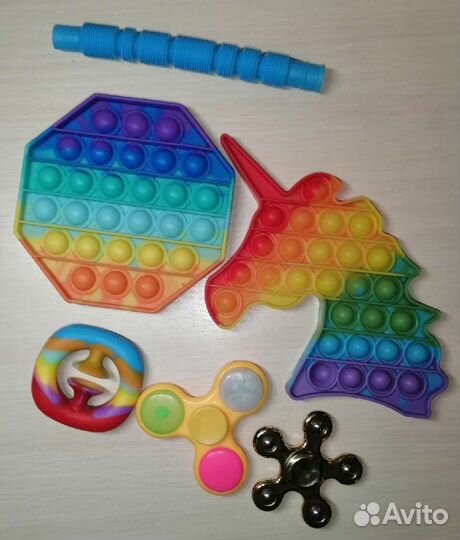 Антистрессы поп иты, сквиши и др лотом