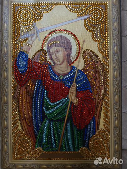 Икона из алмазной мозаики
