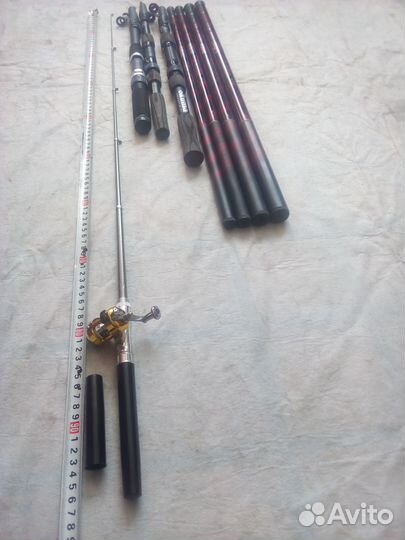 Удилище mikado. Princess. + спиннинг окума(okuma)