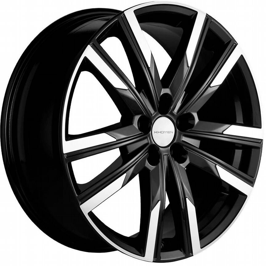 Диски Khomen KHW1905 7.5x19 5x108 ET36 D65.1 Black-FP
