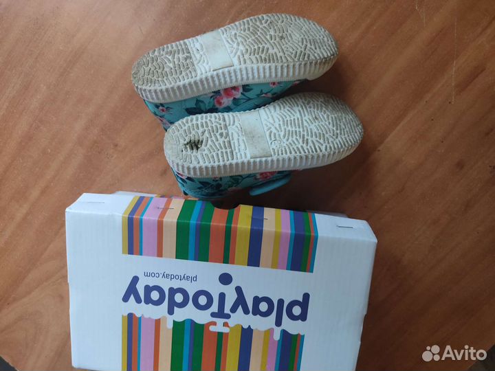 Кеды для девочки play today 25