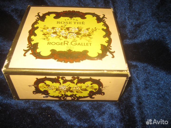 Мыло Roger & Gallet Франция. savon rose THE. Чайна