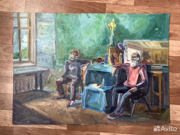 Картина маслом, живопись с натуры постановка