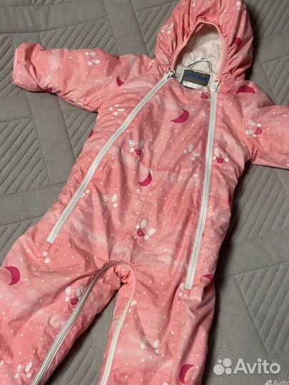 Комбинезон-трансформер Lassie оранжевый 74р