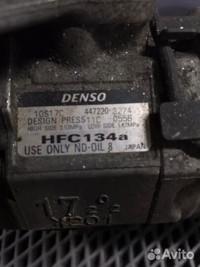 Компрессор кондиционера Lexus Rx300 1mzfe 2000