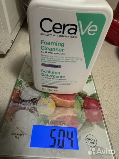 CeraVe Гель очищающий, 473 мл