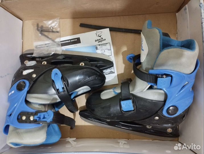 Роликовые коньки трансформер с защитой