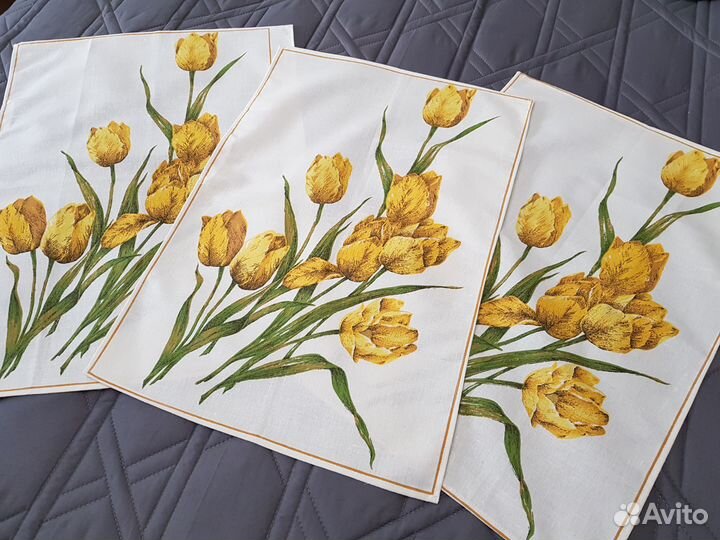 Набор кухонных полотенец СССР новый