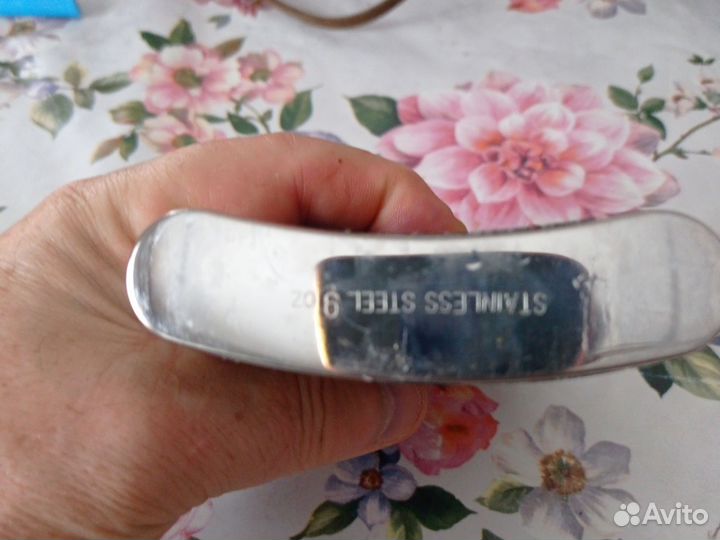 Фляжка из нержавейки