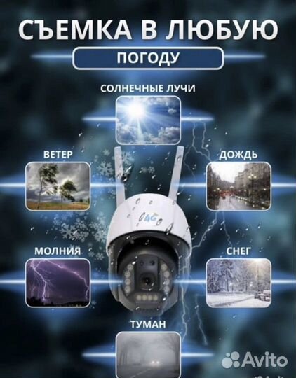 Уличная IP камера, 4G с sim-картой