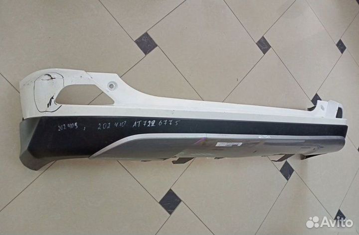 Бампер задний Toyota Rav4 2016