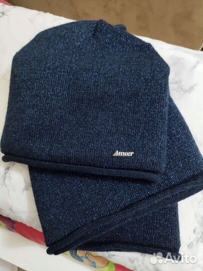 Шапка(комплект со снудом )