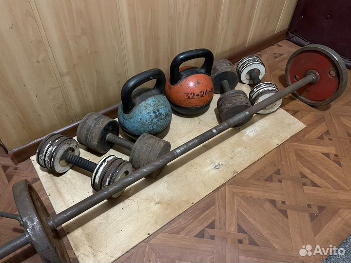 Гири гантели штанга