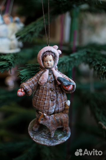 Ватные игрушки СССР Машенька