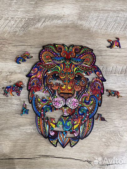 Деревянные пазлы