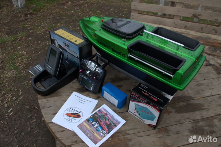 CamaraD Ultra Green Metallic - эхолот TF500,25А