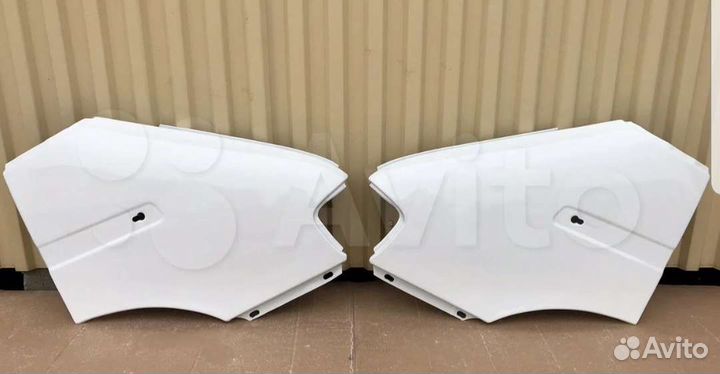 Крылья на газель старого образца Белые