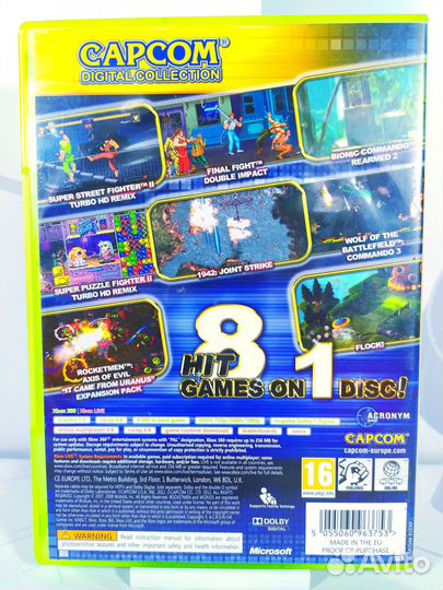 Диск для Xbox 360 Capcom Digital Collection б/у