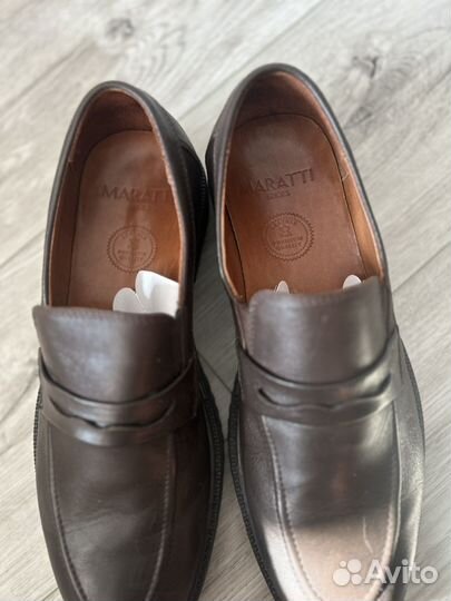Лоферы мужские из натуральной кожи