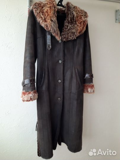 Дубленка натуральная женская 44 46