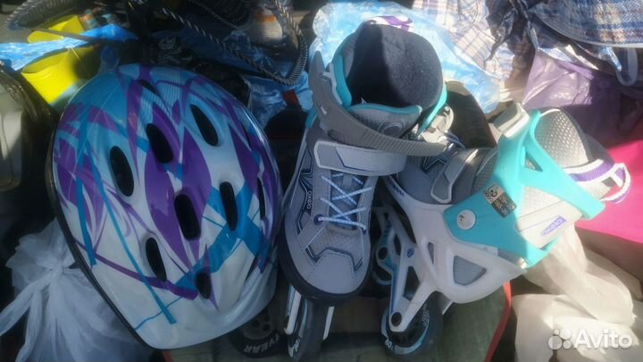 Ролики и шлем