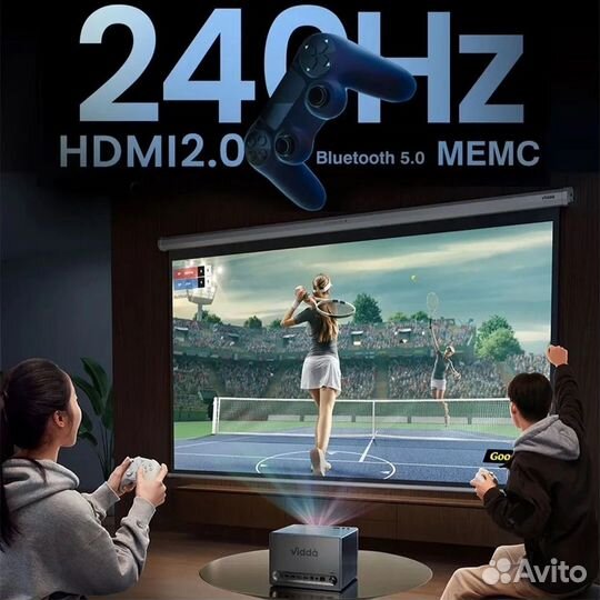 Лазерный Проектор 4K Vidda C1S, 38402160