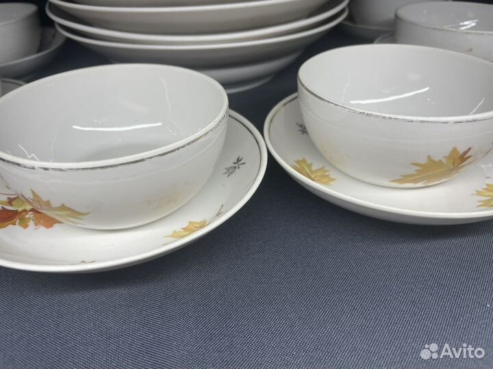 Набор посуды Дулево Кленовый лист