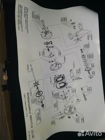 Катушка мульт Abu Garcia Ambassadeur 6601C4