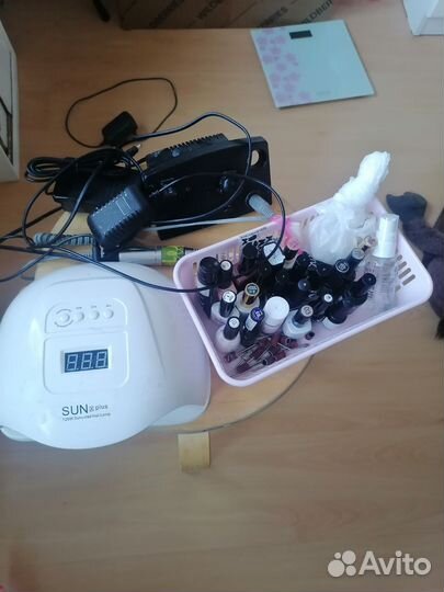 Набор для наращивания ногтей бу