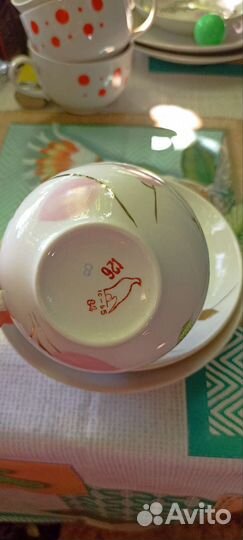 Чайное трио фарфор