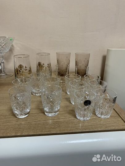 Рюмка, стаканы СССР