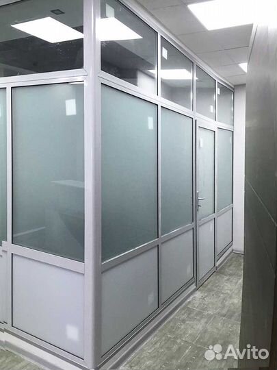 Перегородки офисные пвх