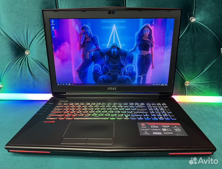 Игровой MSI Dominator PRO 17,3 i7 GTX FHD 16GB