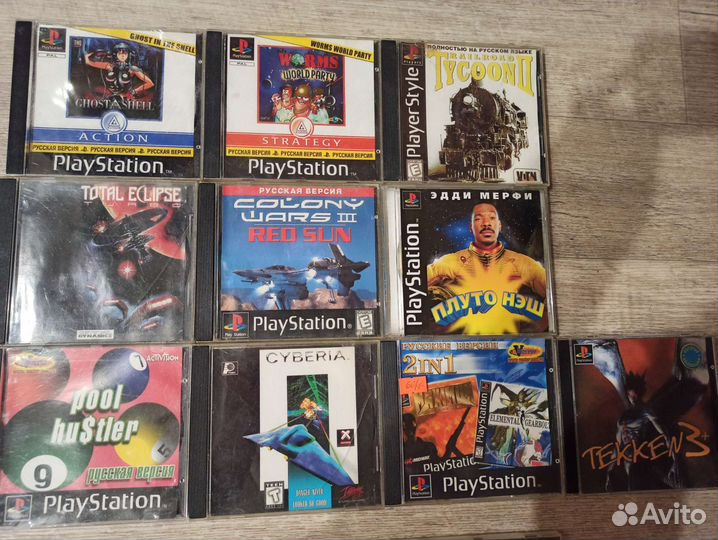 Игры(диски) для ps1