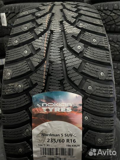 Nokian Tyres Hakkapeliitta 5 SUV 235/60 R18 104T